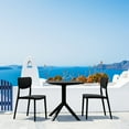 thumbnail image 7 of Luxury Commercial Living 3-Piece Black Patio Bistro Set 33", 7 of 7