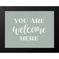 thumbnail image 2 of Imperfect Dust 18x15 Black Modern Framed Museum Art Print Titled - You Are Welcome Here, 2 of 5