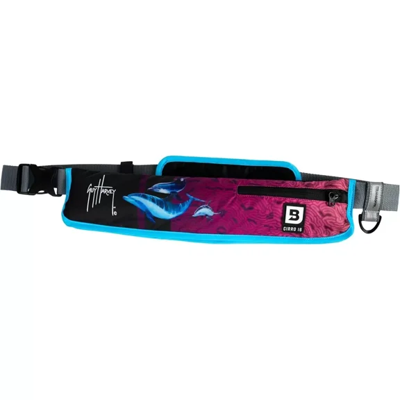 Bluestorm CIRRO 16 Inflatable Belt Pack Type V PFD, Guy Harvey Signature Series *DOLPHIN*