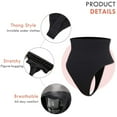 thumbnail image 5 of MISS MOLY Tummy Control Thong Shapewear for Women Seamless Brief Shaping Thong Panties Body Shaper Underwear, 5 of 6