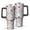 Pioneer Flower Floral-2, variant on 40oz Pioneer Flower Floral Print Pattern Insulated Tumbler with Handle, BPA-Free Leak Proof Lid and Straws, Double Wall Vacuum, Hot 12h/Cold 34h