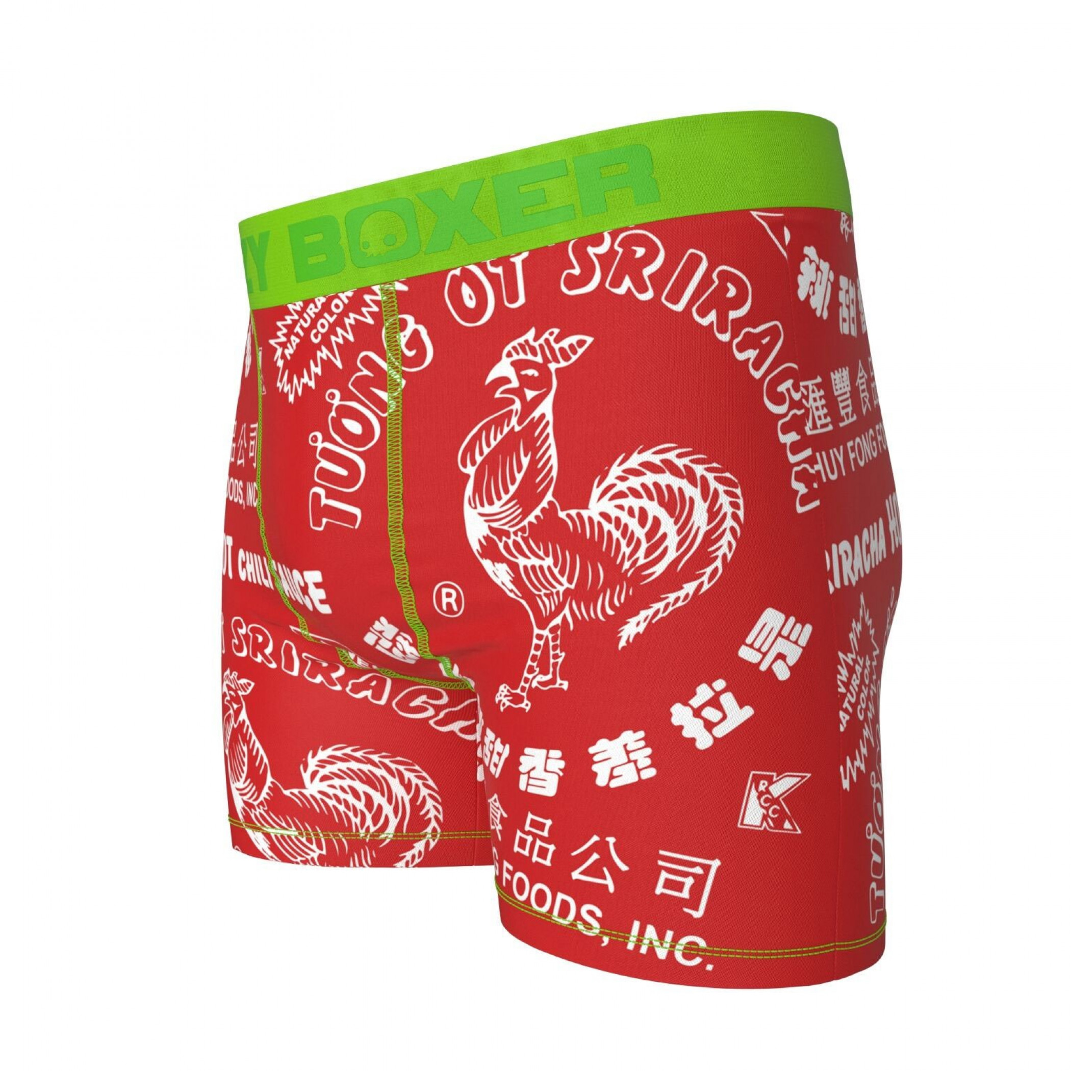 Sriracha Hot Chili Sauce Boxer Briefs in Chinese Take Out Container-XLarge - image 4 of 6