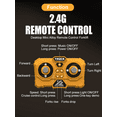 thumbnail image 6 of RC Forklift 1/24 7CH 2Mode Mini Remote Control Forklift Truck with Flatbed Tow Truck,2 in 1 Transformable Lift Fork & Hook with Rechargeable Battery for 6+ Kids, 6 of 9