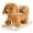 Brown, variant on Jolie Vallee Baby Rocking Horse,Kids Ride on,Plush Animal Rocker,Wooden Base & Safety Belt for Ages 6+ Months,Fox,Brownish Red
