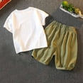 thumbnail image 4 of Tkrady Toddler Outfits for Boys Summer Loose Short Sleeve Cute Printed T Shirt Shorts Set, Sizes 1-5 Years, 4 of 7