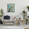 thumbnail image 4 of Stupell Industries Jolly Cockatiel Bird Assorted Layered Animal Collage Painting Luster Gray Floating Framed Canvas Print Wall Art, Design by Lisa Morales, 4 of 5