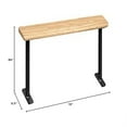 thumbnail image 4 of Wood Locker Bench - 84 Inches - Light Finish, 4 of 4