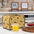 thumbnail image 6 of Daiia Cute Animals Pattern 2 slice Toaster Cover, Toaster Appliance Dust-proof Cover For Kitchen Small Appliance Dust Cover and Fingerprint Protection, 6 of 7