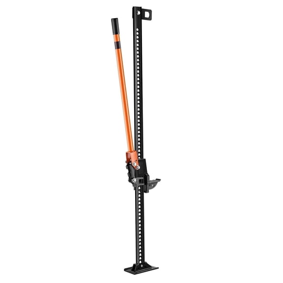 7000 lb Capacity High Lift Farm Jack, 60" Off Road Utility Jack with Ratcheting Mechanism, 3.18 Ton Heavy Duty Jack for Tractors, Trucks and SUV Recovery