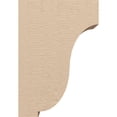 thumbnail image 3 of 4"W x 8"D x 12"H Classic Van Buren Rough Cedar Woodgrain TimberThane Corbel, Primed Tan, 3 of 6