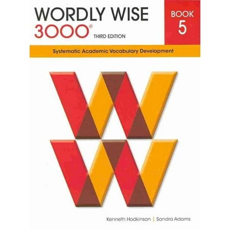 Wordly Wise 3000 Book 5 Student Workbook 3rd (Social Problems 3rd Edition Joel Best)