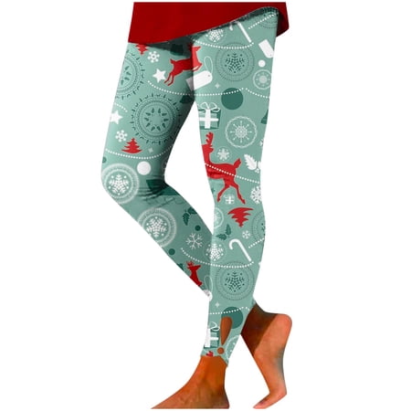 FYEGRE Ribbed Semi-Flare Pant - Yoga Pants for Women Women s Fashion Casual Printed Hollow Out Tight Pants for Yoga Fitness and Lifting Comfort Mint Green S