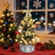thumbnail image 1 of Mini Rbol De Navidad De Mesa De 30 Cm, Juego De Bricolaje De Lujo, Material De Vidrio, Luces Decorativas Densas, Iluminacin Led, Para Decoraciones Navideas, Para Exhibiciones De, UKHBMC, 1 of 6