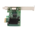 thumbnail image 1 of PCIe Gigabit Ethernet Server Adapter, I226 T1 PCI E X1 Single Port 2.5G Ethernet  Adapter Half Duplex Adaptive Plug And Play  For PC For, 1 of 8