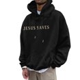 thumbnail image 4 of WILLBEST Sudaderas para Hombre, Otoño e Invierno, Talla Grande, sin Capucha, Moda, Prenda Superior, Sudadera De Gran Tamaño con Cuello Redondo XGrande, 4 of 5