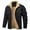 Black, variant on TMOYZQ Men's Lapel Fleece Lined Bomber Jackets Winter Warm Thicken Windproof Parka Jacket Outdoor Snow Ski Coat Outerwear with Pockets,Available in Big&Tall