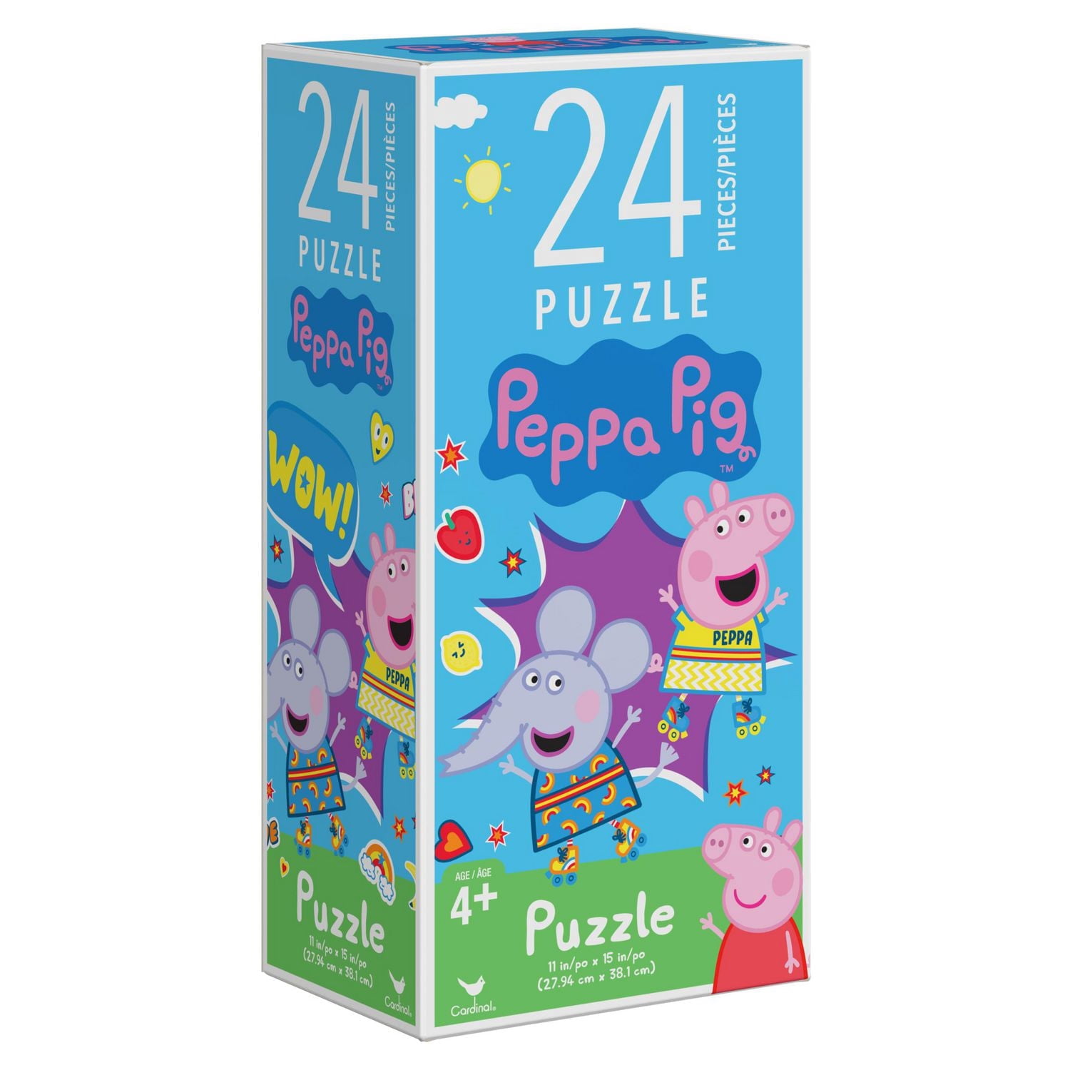 Puzzle Peppa Pig 24 pièces pour familles et enfants à partir de 4 ans