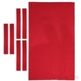 thumbnail image 1 of Paquete de 2 manteles de billar profesion rojos de 8 '- Paño de billar - rieles precortados de precisión de - Fácil de in Zulema Cojín de billar Pool Snooker, 1 of 8