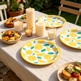thumbnail image 4 of Lemon Themed Disposable Tableware - Party Supplies for Summer BBQ Picnic Birthday Wedding Indoor Outdoor Gathering Decor Set, 4 of 6