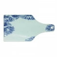 thumbnail image 1 of Floral Cutting Board, Fresh Delicate Crocus Petals Border Springtime Gardening Plants, Decorative Tempered Glass Cutting and Serving Board, Wine Bottle Shape, Violet Blue Pale Green, by Ambesonne, 1 of 1