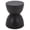 Black, variant on Safavieh Tina Hourglass Outdoor Polystone End Table, Black
