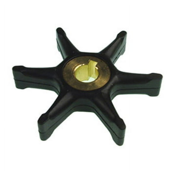 Impeller, Water Pump Johnson/Evinrude 2-6hp Woodruff KeyPro #: 3001 X-Ref #: 43442418-3001, 277181, 434424, 89580, 9-45216