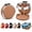 Light Brown, variant on Multifunctional Foldable Car Door Cup Holder, 2-in-1 Drink & Phone Holder