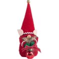 thumbnail image 1 of Decoración de muñeca enana de Navidad, anciano sin rostro, adornos colgantes para árbol de Navidad, regalos de decoración enana Gonk de Navidad (1 unidad, rojo), 1 of 5