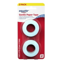 Equate Gentle Paper Tape, White, 2 Count