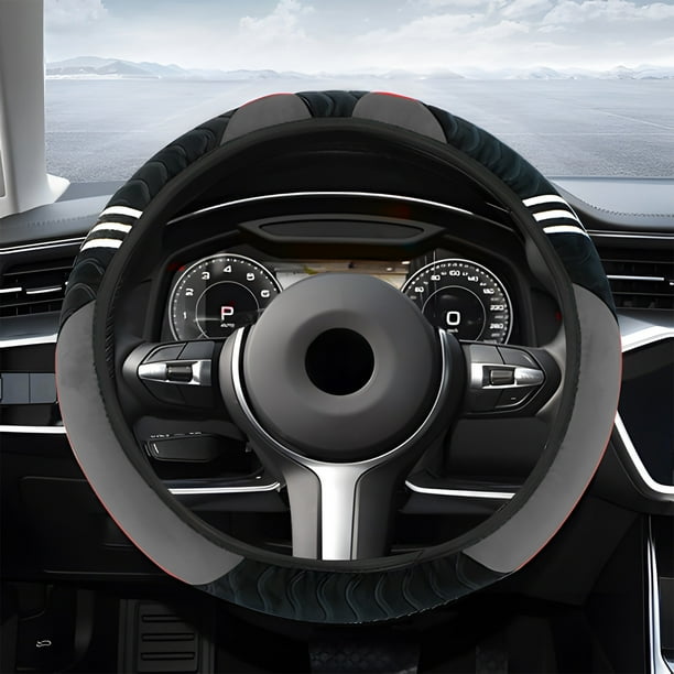 Accesorios para coche, Accesorios para automóviles, Accesorios para carro, Funda elástica para volante de coche sin funda interior, Funda universal para volante.