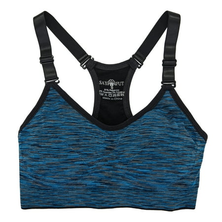 

Women s Medium Support Cross Back Wirefree Removable Cups Yoga Sport Bra Y Shape Shoulder For Running Cycling Boxing Bowling