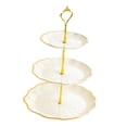 thumbnail image 4 of Soporte para cupcakes, elegante soporte para postres y pasteles para celebraciones de aniversario. L, 4 of 9