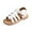 White, variant on Wangkekeji Girls Sandals For Toddlers And Kids Breathable Lightweight Casual Outdoor Play Shoes For Everyday Wear Ages 1 7 Years Comfortable Summer Spring Fall Footwear Jelly Shoes for Girls