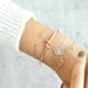 thumbnail image 2 of Apertura Hoja Nudo Oro Vintage Brazalete Pulsera Hermosas 4Pc Pulseras, 2 of 8