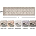 thumbnail image 2 of Rugs for Living Room Area Rug Carpet x Vintage Living Room Rugs for Bedrooms Machine Washable Rug for Dining Room Nusery Floral Distressed Grey Rug, 2 of 7