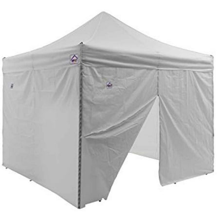 Impact Canopy 10 x 10 Pop Up Canopy Tent, Straight Leg Shelter, Commercial Grade Aluminum Frame, Roller Bag,
