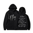 thumbnail image 4 of Let Them Sweatshirt Hoodies for Women Fall Winter Long Sleeve Mental Health Hooded Sweatshirt with Pockets Pullover Tops, 4 of 5