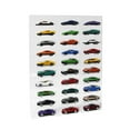 thumbnail image 2 of Clear 1/64 Model Car Display Case Display Display Stand Rack Showcase for Toys 40 Grids, 2 of 9