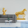 thumbnail image 2 of Elegante figura de caballo, escultura decorativa Feng Shui para el hogar, la oficina, cumpleaños, aniversarios, inauguración de casa, hotel. Estatua d, 2 of 8
