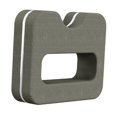 thumbnail image 3 of Almohada ergonómica para dormir boca abajo, ideal para dormitorio, sala de estar o salón. Gris, 3 of 9