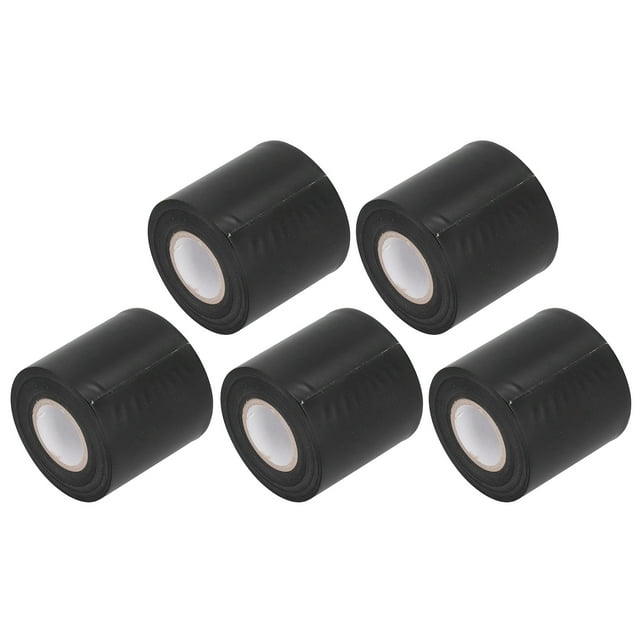 Ruban de Réparation de Fuite Résistant à l'Huile, Ruban d'Emballage de Tuyau, Largeur de 6cm pour Pièces Électroniques et Fournitures de Réparation de Tuyau, Équipement Électrique et Fournitures Noir