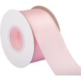 thumbnail image 4 of GFDYREE 2" Inch Double Faced Satin Ribbon Lt. Pink Solid Polyester Craft Ribbon - 25 Yards Perfect for Gift Wrapping, Crafts, Wreath, Wedding Party Ceremony Decoration, Floral Arrangement, S, 4 of 7