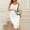 White, variant on Lilgiuy Women Fashion Tassel Suspenders Sequin Charming Buttocks Sleeveless V-Neck Dresses Plus Size Skirt for Girls
