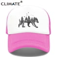 thumbnail image 1 of CLIMATE Forest Bear Trucker Cap Cool Hunt Hunting Bear Cap Hat Summer Hip Hop Men Women Hat Baseball Cap Cool Summer Mesh CapsKid 52to55cm Head Gao Jinjia LED, 1 of 2