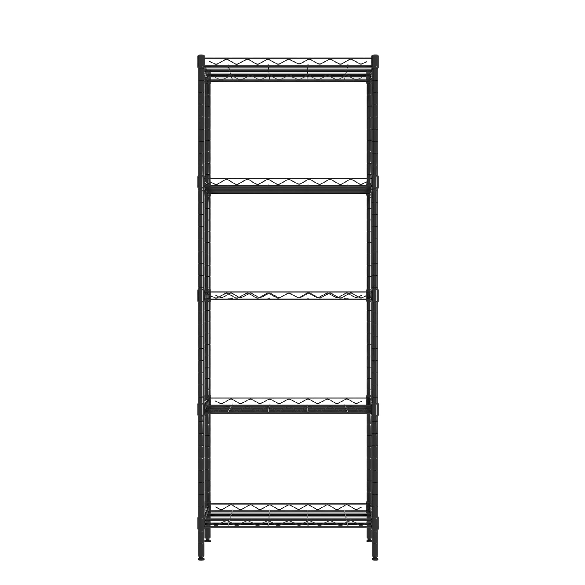 YYAo 5 Tier Wire Shelving, 59.06" Metal Display Shelf for Kitchen, Adjustable Black Plant Shelf Rack YYAo 5 Tier Wire Shelving, 59.06" Metal Display Shelf for Kitchen, Adjustable Black Plant Shelf Rack