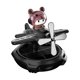 thumbnail image 4 of Difusor solar giratorio para coche, modelo de avión, adorno de aceite esencial Oso negro, 4 of 9