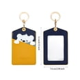 thumbnail image 3 of ZheElen Keychain Pendant Leather Decorative Keyring Fashion Backpack Wallet Belt Key Chain Portable Card Holder Gift Crafting Type 1 1Set, 3 of 6
