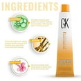 thumbnail image 6 of GK HAIR Global Keratin Permanent Hair Cream Color with 87+ Shades (3.4 Fl Oz/100ml) Nourishing & Cleansing Colors for Styling High Performance Long Lasting Natural Toner Hair Dye Tubes - Unisex, 6 of 9