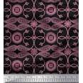 thumbnail image 1 of Soimoi Poly Georgette Fabric Paisleys Paisley Printed Craft Fabric by The Yard 52 Inch Wide, 1 of 3