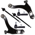 thumbnail image 3 of ECCPP Control Arm Kit 2000 2001 2002 2003 2004 2005 for Dodge Neon for Dodge SX 2.0 for Plymouth Neon - Inner Tie Rod Ends Lower Control Arms Outer Tie Rod Ends, 3 of 5